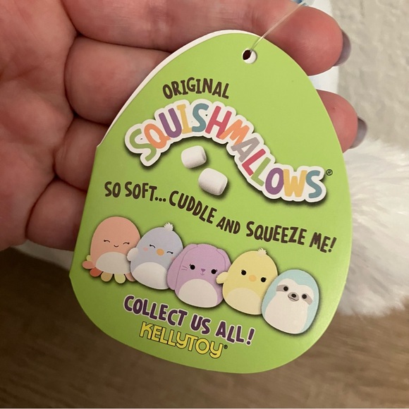 💙🐣OG HTF Tag Easter 2021 7” Astra the Blue Chick Squishmallow 🐣💙 - Picture 5 of 7